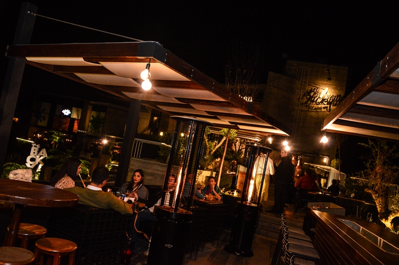 Kitchen Yard on Saturday Night